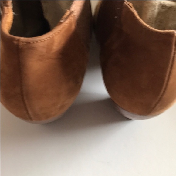 Via Spiga Tan Suede Ankle Boots Size 6.5 - Picture 4 of 8